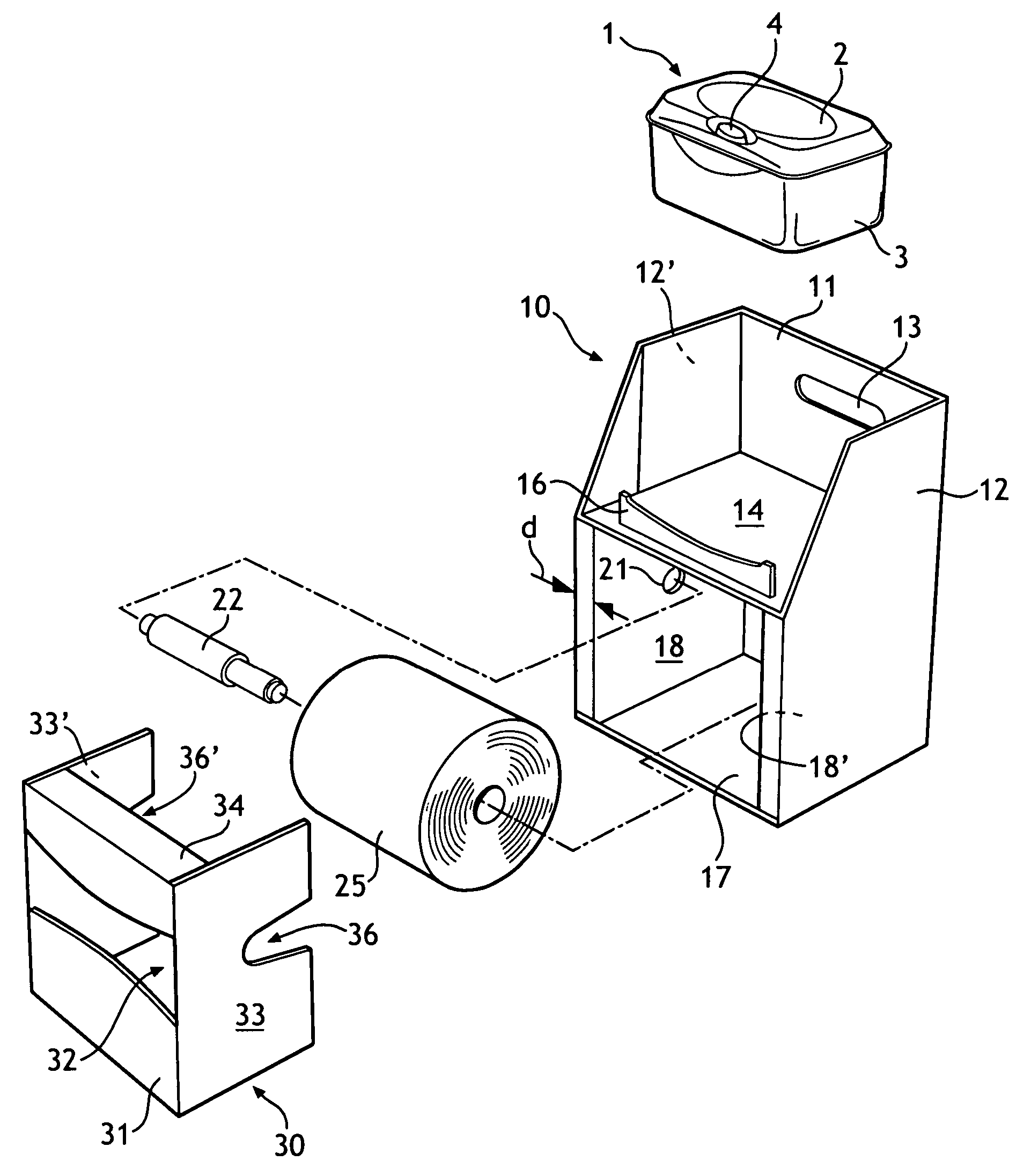 US-7410052-B2 figure 2