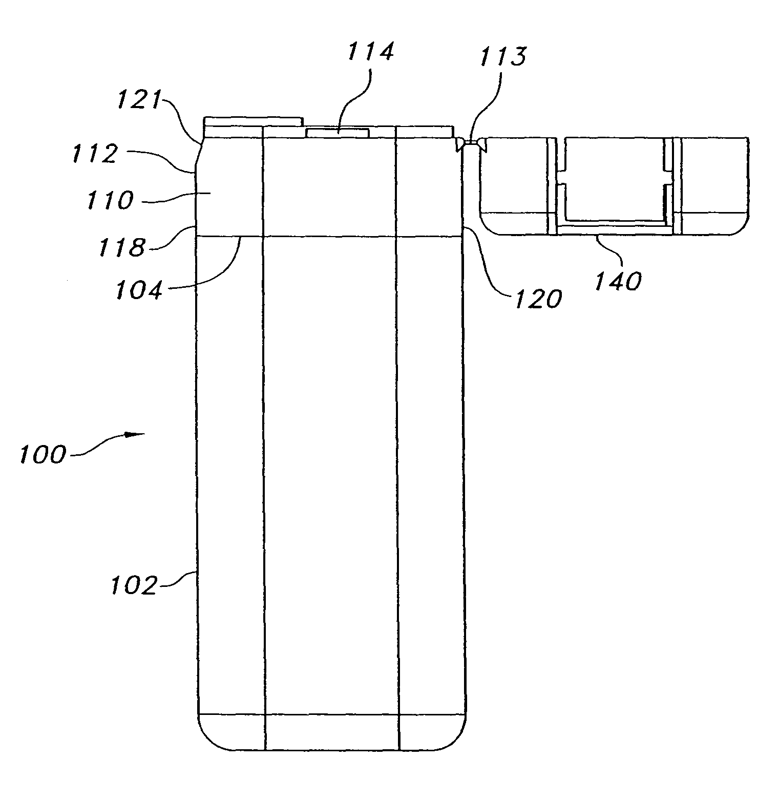 US-8074821-B2 figure 2