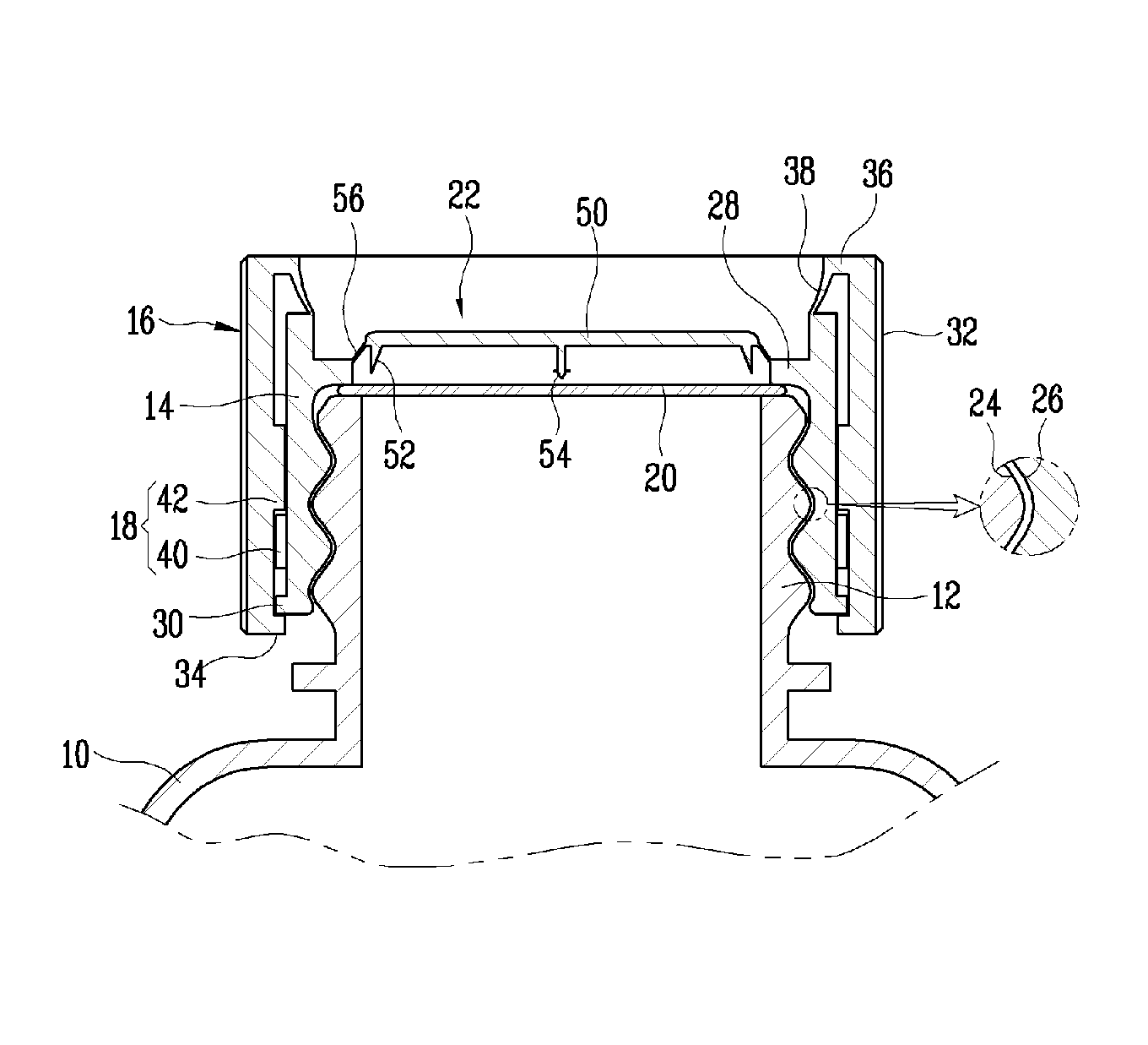 US-8157115-B2 figure 2